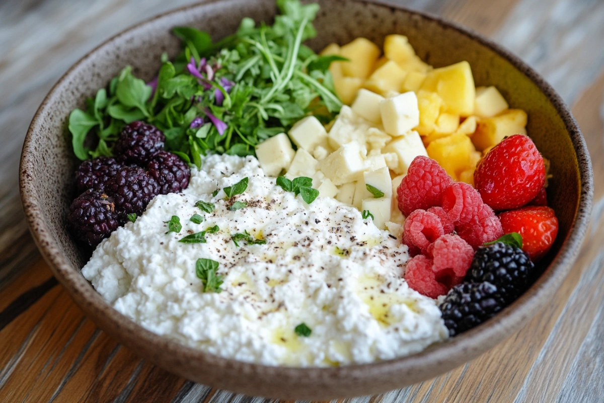 Cottage cheese pairings