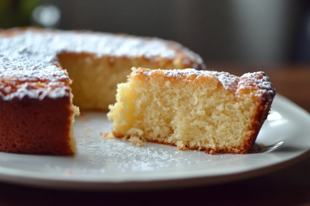 moisten a dry coconut cake