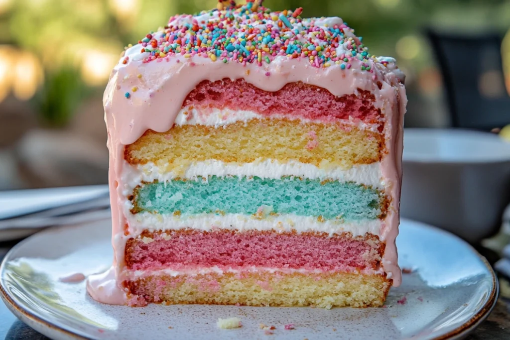 make unicorn cake at home