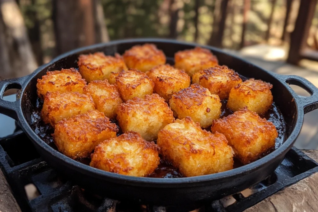 heat up a hash brown