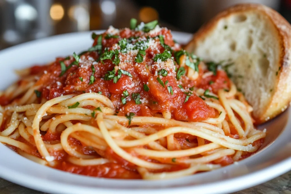 Difference Between Marinara Sauce and Pomodoro