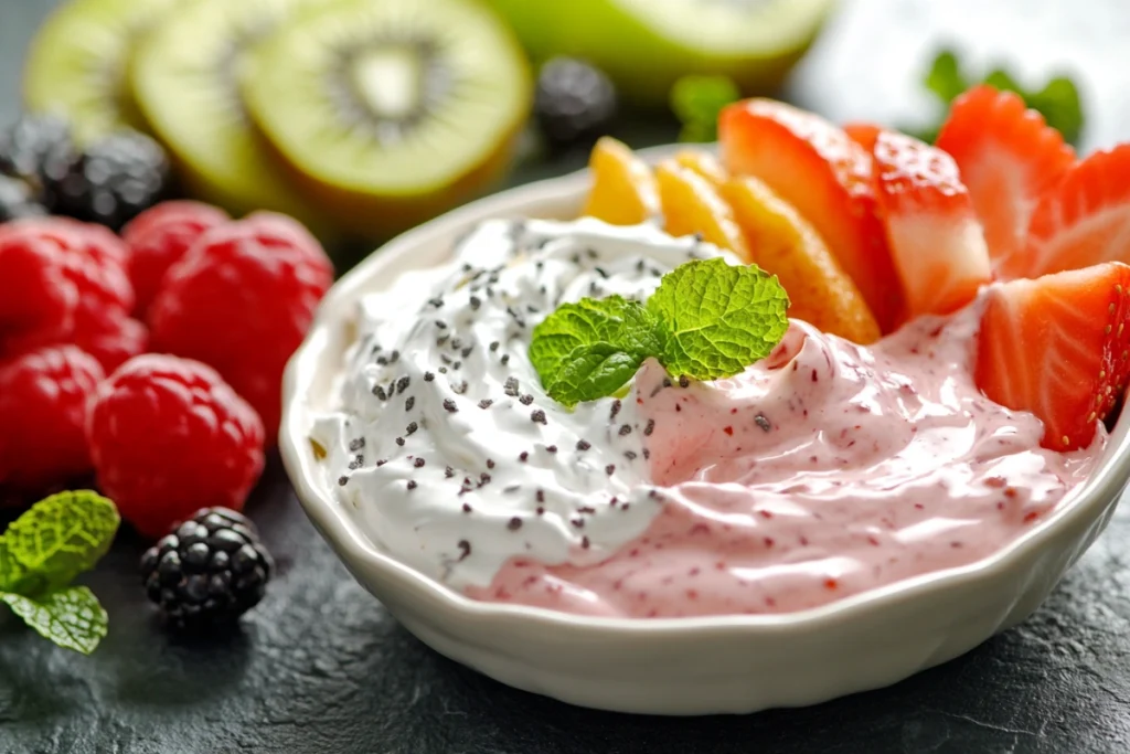 Thicken Fruit Dip