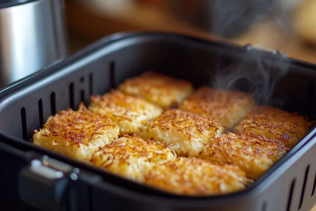 hash in an air fryer