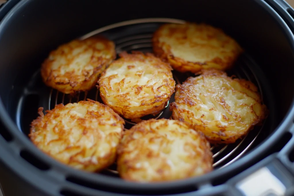 heat up a hash brown