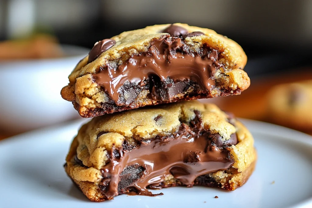 make peanut butter chocolate chip cookies