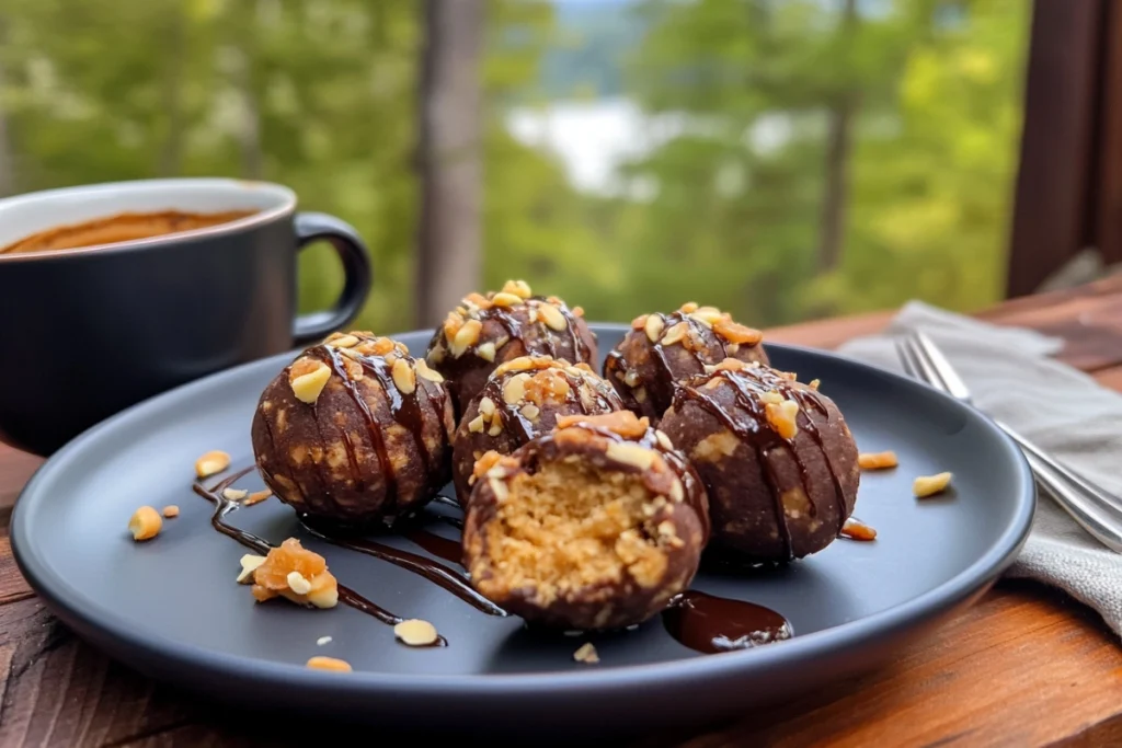 freeze peanut butter balls